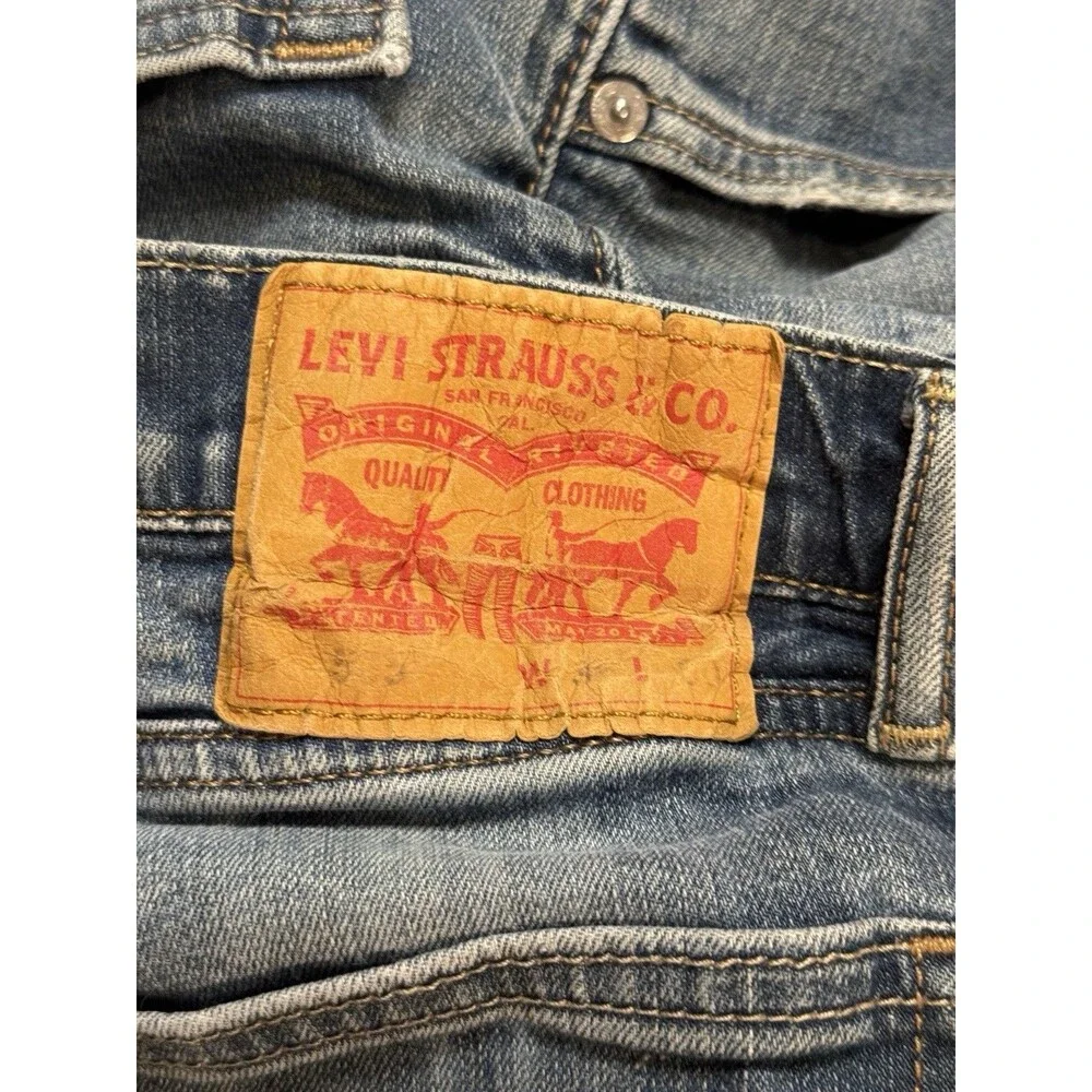 Levi’s 505 Men’s Regular Fit Stonewash Straight Leg 36x30 Classic Original‎